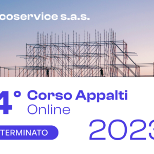 4° Corso Appalti online – Anno 2023
