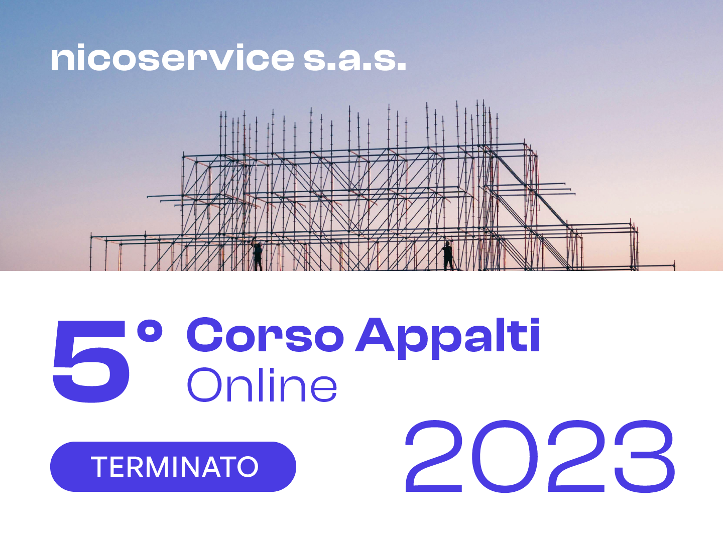 5° Corso Appalti online – Anno 2023