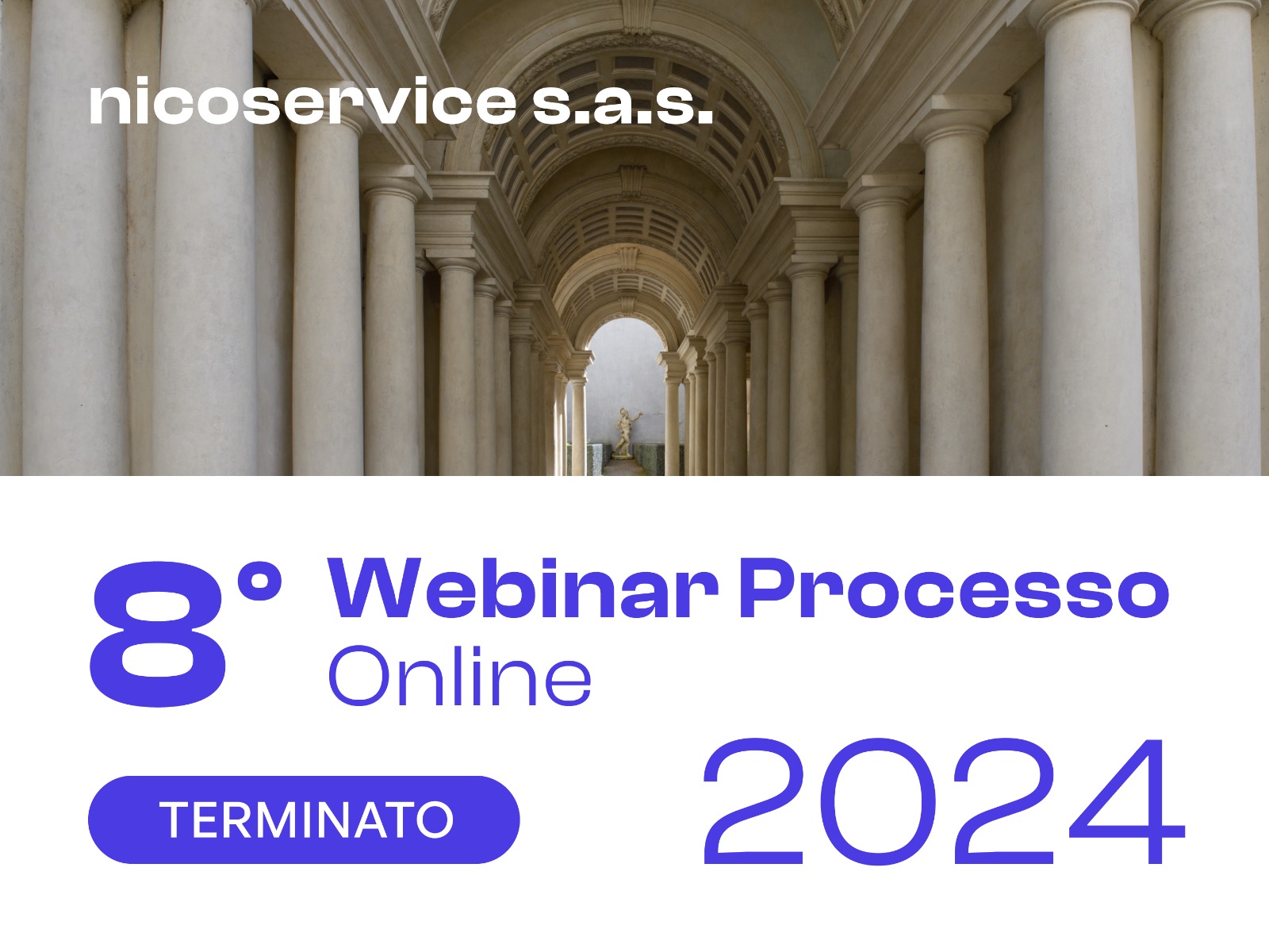 8° Webinar gratuito Online